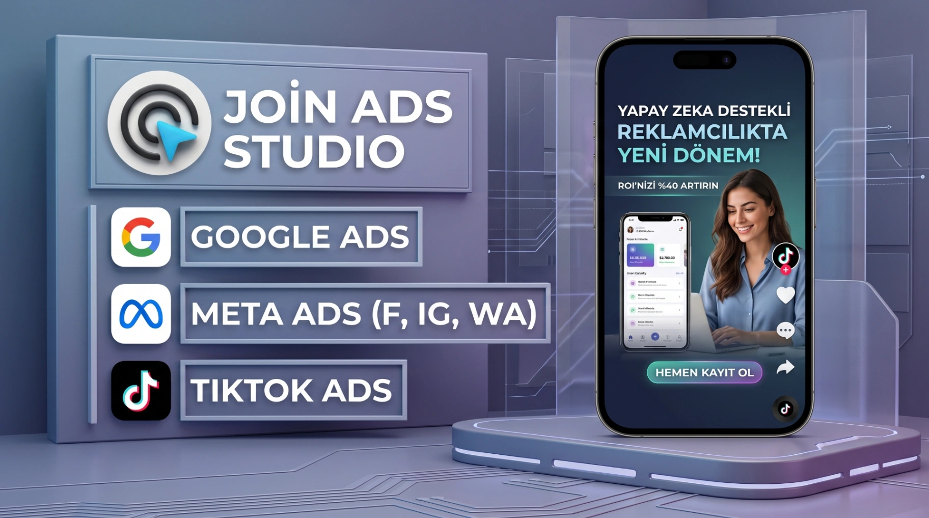 Yapay Zeka Destekli Reklam Görselleri Nasıl Oluşturulur? (Join Ads Studio ile Ücretsiz Tasarım)